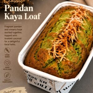 Classic Pandan Kaya Loaf